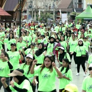 HW Fun Walk Tanjung Bunga Sukes di Torut, PT GMTD Tbk Ucapkan Terima Kasih