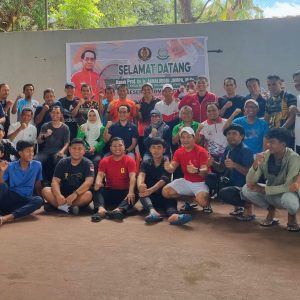 Ketua Pelti Sulsel bersama Rombongan Pemain Tenis Unhas Silaturahim ke Takalar