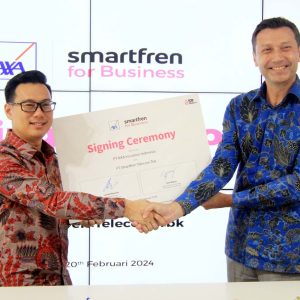 Smartfren for Business dan Axa Insurance Jalin Kerja Sama untuk Majukan UMKM