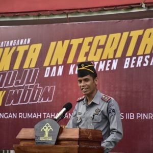 Penandatangan Pakta Integritas Dan Komitmen Menuju Predikat WBBM