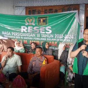 Wakil Ketua Komisi IX DPR RI Gelar Reses di Dua Kecamatan Kabupaten Gowa