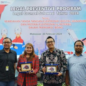 Pertamina Patra Niaga Sulawesi Gelar Seminar Legal Preventive Program