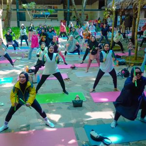 Tak Hanya Wahana Keren, Bugis Water Park Hadirkan Poundfit Bagi Pengunjung