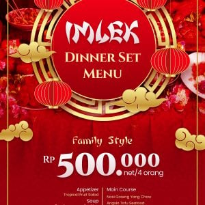 Makan Malam Istimewa Sambut Tahun Baru Imlek di Vasaka Hotel Makassar