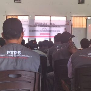 Penguatan Pengawasan PTPS Kecamatan Tapalang Jelang Pemilu