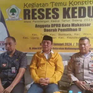 Ratusan Warga Malimongan Kecamatan Wajo Hadiri Reses yang Digelar Anggota DPRD Makassar Wahab Tahir