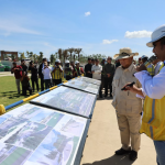 Prabowo Tinjau Pembangunan Istana Negara di IKN