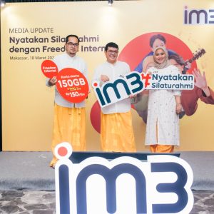 IM3 Hadirkan Kampanye Nyatakan Silaturahmi dengan Freedom Internet dan Pasar Ramadan IM3 di Makassar