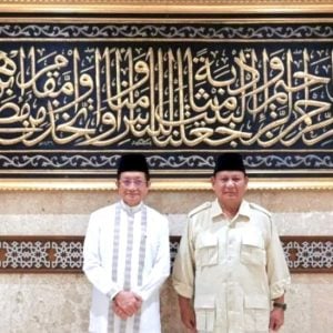 Nasaruddin Umar Beri Selamat ke Prabowo: Semoga Indonesia Makin Jaya
