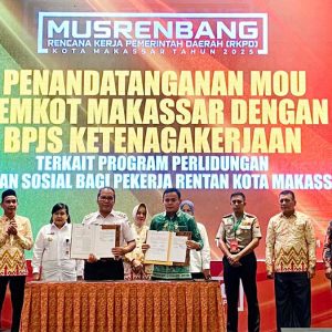 Komitmen Pemkot Makassar untuk Pekerja Rentan: Penandatanganan MoU dengan BPJS Ketenagakerjaan