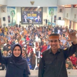 Rudianto Lallo Kukuhkan 1.002 Spartan Anak Rakyat di Jeneponto, Siap Kawal Kemenangan