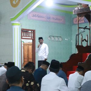 Pj. Bupati Takalar, Safari Ramadhan di Masjid Nurul Taqwa Sayowang