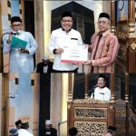 Dukung Program Keagamaan, Sekwan Dahyal Salurkan Dana Hibah di Masjid Besar Al Amin Antang