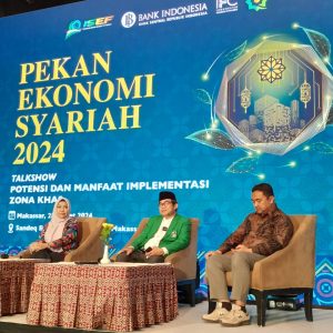 Wakil Rektor IV UMI Narasumber Talk Show di Pekan Ekonomi Syariah 2024