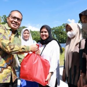 Bersama Pj Gubernur, Walikota Makassar Lepas Ratusan Pemudik Ramadan Berbagi Bahagia Pemprov Sulsel