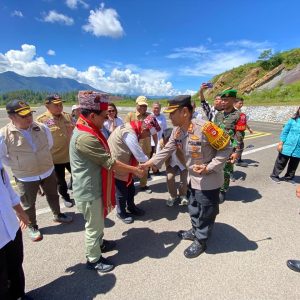Polres Tator Turun 136 Personil Amankan Kunjungan Menteri PMK 