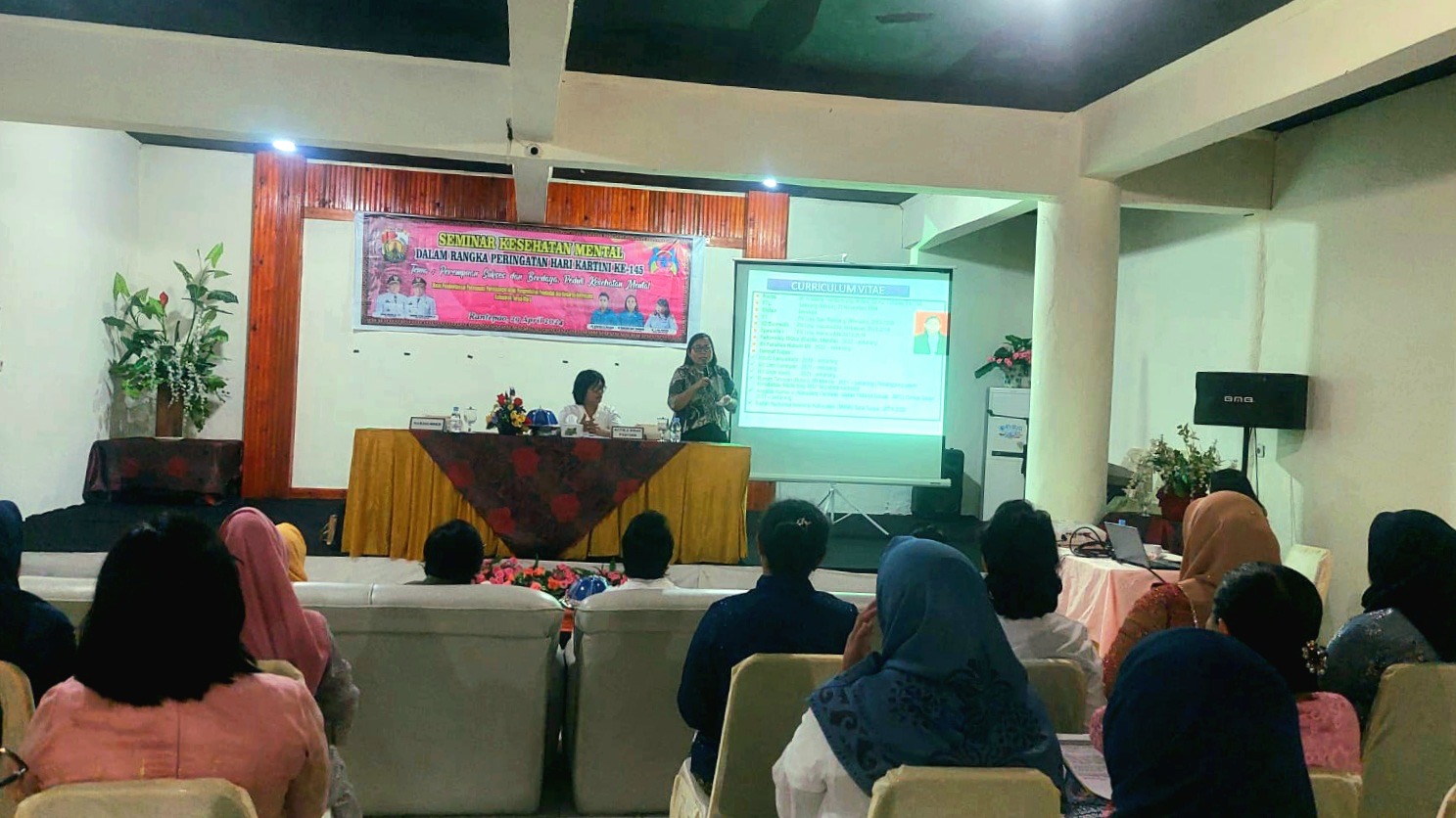 Peringati Hari Kartini, DP3AP2KB Torut Gelar Seminar Kesehatan Mental