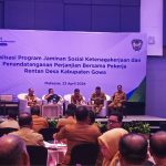 Bersama BPJS Ketenagakerjaan, 121 Desa Di Kabupaten Gowa Komitmen Berikan Jaminan Kerja Bagi Masyarakat Rentan