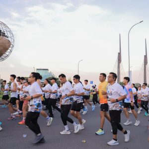 Event ke Dua LPS, Run the City Makassar Sukses di Meriahkan 1.000 Pelari