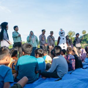 Jaga Kondisi Mental Anak-anak Korban Bencana Luwu, PT Vale Beri Layanan Trauma Healing