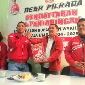 JK Tondok Kembalikan Formulir di PSI Torut