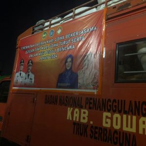 Peduli Bencana di Sulsel, Pemkab Gowa Salurkan Bantuan Kemanusiaan