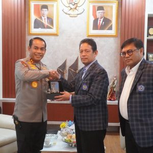 Audiensi Pimpinan Unismuh Makassar dengan Kapolda Sulsel Bahas Rencana Seminar Pendidikan