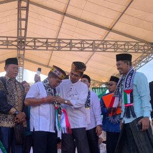 Halal Bi Halal Akbar, Donasi Tertinggi untuk Palestina dari Gubernur Kaltara