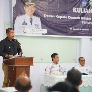 Pj Wali Kota Bawakan Kuliah Umum di IAS Parepare