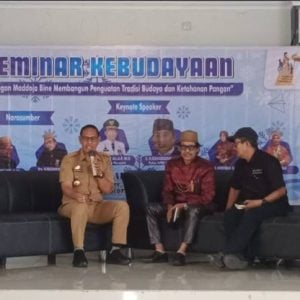 Tingkatkan Penguatan Tradisi Budaya, Pemkot Parepare Apresiasi Seminar Kebudayaan Maddoja Bine