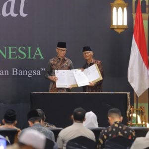 Majukan Pengembangan dan Penguatan Sektor Jasa Keuangan Syariah di Indonesia, OJK Teken MoU Dengan MUI