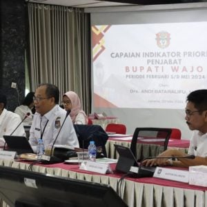 Paparkan Evaluasi Triwulan I, Pj Bupati Wajo Mendapatkan Apresiasi Dari Kemendagri