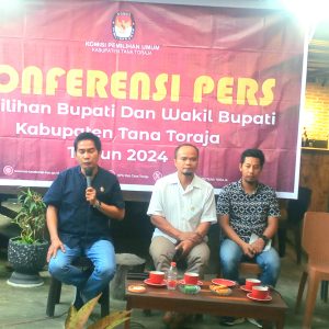 KPU Tator Gelar Konferensi Pers Jelang Pembahasan DPS