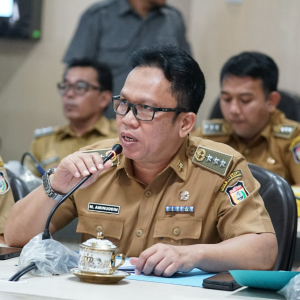 Camat Rappocini Hadiri Rapat Kerja Badan Anggaran DPRD Kota Makassar