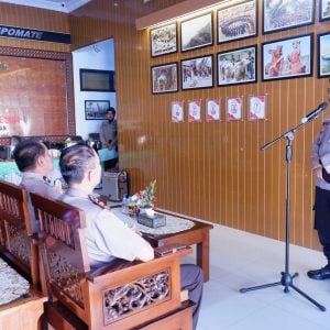 Tiga Personil Polres Tator Naik Jabatan Gelar Syukuran