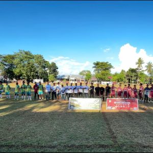 Turnamen Sepakbola Bontoloe Cup III Dimulai, WMP Donasikan 10 Juta Rupiah ke Panitia