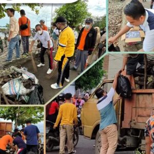 Jajaran RSUD Andi Makkasau Kota Parepare Kerja Bakti di Pantai Cempae