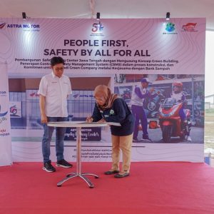 Astra Motor Resmikan Pembangunan Safety Riding Center Jawa Tengah