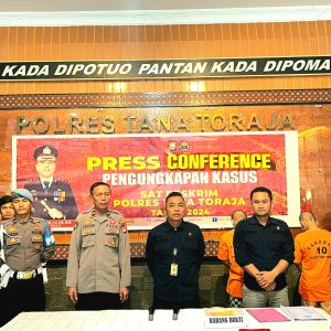 Polres Tator Berhasil Amankan Empat Orang Pelaku Curanmor