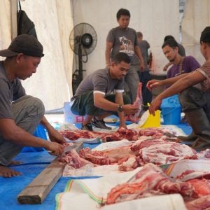 PLN UID Sulselrabar Bagikan 5 Ton Daging Kurban