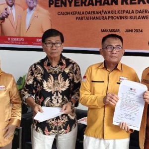 Terima Rekomendasi Tunggal dari DPP Hanura, Hermanto Dipastikan ikut Kontestasi Pilkada Parepare