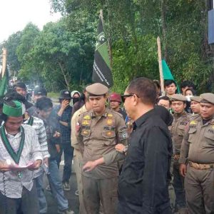 Soroti Tiga Isu Daerah, HMI Cabang Parepare Gelar Aksi di Depan Kantor Wali Kota dan DPRD