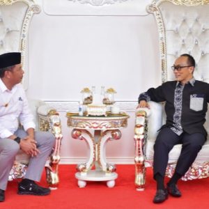Silaturahmi Bersama Pj Gubernur Sulsel, Akbar Ali Bahas Progam Strategis Pembangunan Daerah