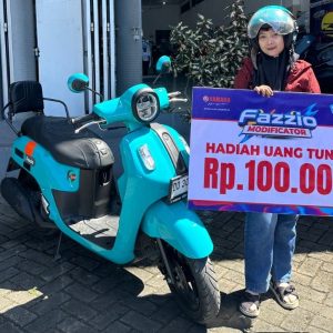 Modif Motor Fazzio Bisa Dapat Uang Tunai 