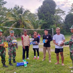 TMMD Kodim 1304/Palopo TA 2024 Serahkan Sarana Jasmani dan Rohani Kepada Warga Desa Pammesakang
