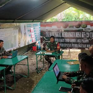 Breefing Satgas TMMD ke-120 Kodim 1403/Palopo TA 2024