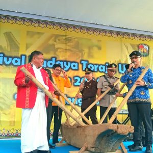 Pj Gubernur Sulsel Buka Festival Budaya 2024 di Toraja Utara