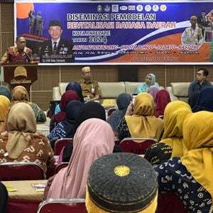 ⁠Upaya Lestarikan Bahasa Daerah, Pemkot Parepare Gelar Diseminasi Pemodelan Bahasa Daerah