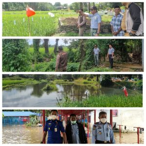 Butuh Normalisasi, Kepala BPBD Takalar Survei Sungai Sompu-Tala dan Perlindungan Lapas Takalar 