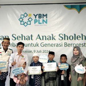 Sambut Hari Anak Nasional, PLN Gelar Khitan Massal Gratis